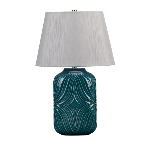 Muse Turqse 1 Light Table Lamp Turquoise, E27