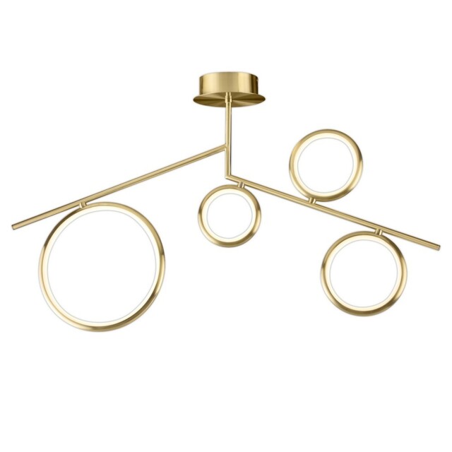 Olimpia Ceiling, 42W LED, 3000K, 3150lm, IP20, Satin Gold - image 1
