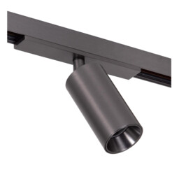 Lucide Premium LINIAL BIX Track - 1-circuit Track lighting system - 1xLED - Satin Gun Metal - thumbnail 2