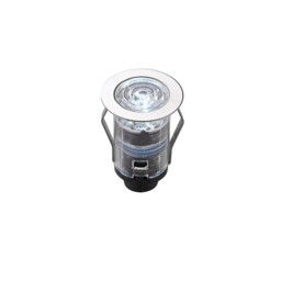 Ikonpro Cct Integrated LED Outdoor Recessed Light Polished Stainless Steel, Clear IP67 - thumbnail 5