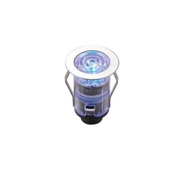 Ikonpro Cct Integrated LED Outdoor Recessed Light Polished Stainless Steel, Clear IP67 - thumbnail 3