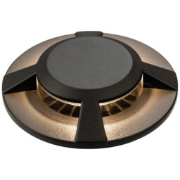 LED 1 Light Outdoor Drive, Walkover Light Graphite IP67