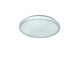 Naxos LED Ceiling 24W, With Remote Control 3000K-6000K, 1550lm, White, Clear Acrylic - thumbnail 1