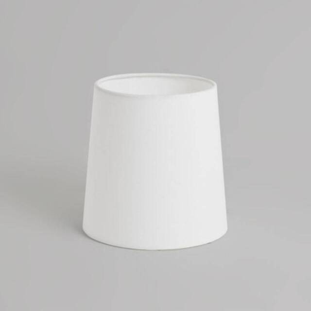 Cone 160 White Fabric Shade