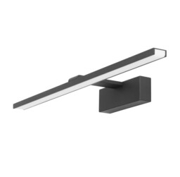 Nora LED Bathroom Over Mirror Light Black, Tinted, Neutral-White 4000K, IP44 - thumbnail 1
