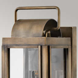 Hinkley Sag Harbor Outdoor Wall Lantern Painted Burnished Bronze, IP44 - thumbnail 2