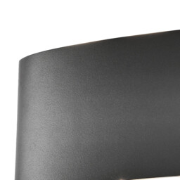 Arcs Wall Lamp, 8W LED, 3000K, 830lm, IP54, Anthracite, 3yrs Warranty - thumbnail 5