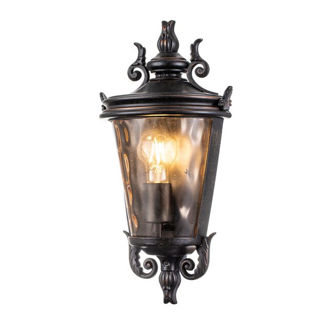 Baltimore Outdoor Wall Lantern Weathered Bronze, IP44 - image 1