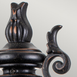Baltimore Outdoor Wall Lantern Weathered Bronze, IP44 - thumbnail 2