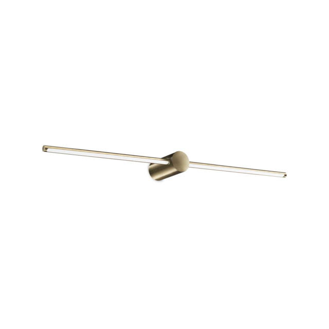 Filo 2 Light Integrated LED Bathroom Over Mirror Light Brass 1450Lm 3000K IP44