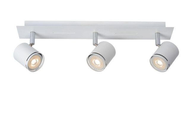 Rilou Modern Ceiling Spotlight Bar - LED Dim. - GU10 - 3x5W 3000K - White - image 1