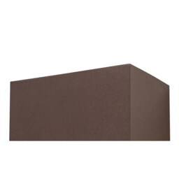 Davos XL Square Wall Lamp, 2x10W LED, 3000K, 1830lm, IP65, Rust Brown, 3yrs Warranty - thumbnail 5