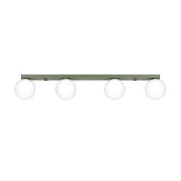 Yoli Quad Ceiling Spotlight Bar Olive Green 4x G9 - thumbnail 1