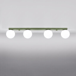 Yoli Quad Ceiling Spotlight Bar Olive Green 4x G9 - thumbnail 5
