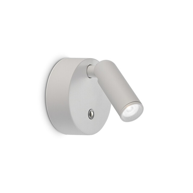 Bean Rechargeable Round Reading Wall Light White 1x LED 200lm 3000K Dimmable - image 1