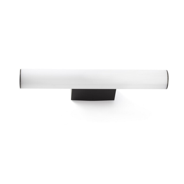 Volga Integrated LED Picture Light Wall Light Black, 3000K, IP44 - image 1
