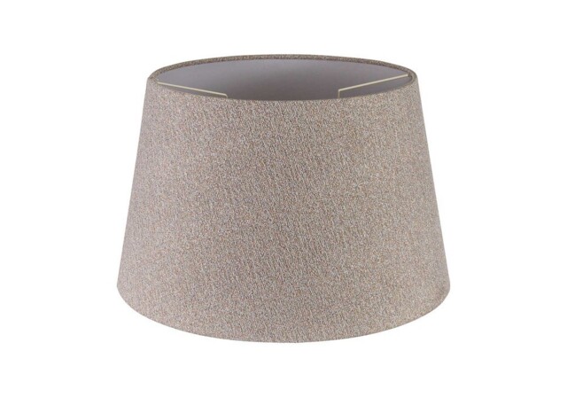 Jerusalem Round, 350, 450 x 280mm Fabric Shade, Multi, White Laminate - image 1