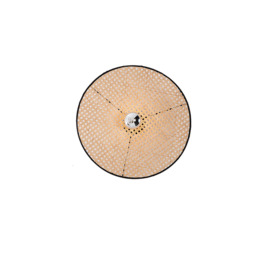 Silikou 40cm Wall Lamp Natural - Sandy Black 1xE27 LED - thumbnail 1
