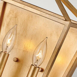 Hinkley Stinson Lanterns Pendant Ceiling Light Distressed Brass - thumbnail 3