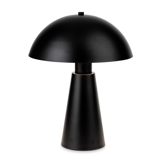 Crown Dome Table Lamp Black 1xE27