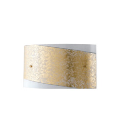 PARIS 4 Light Flush Wall Light Gold 45x25cm