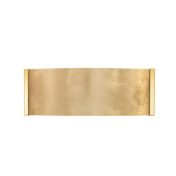 Emozione Glass Flush Wall Lamp 2 Light 24 Carat Gold - thumbnail 1