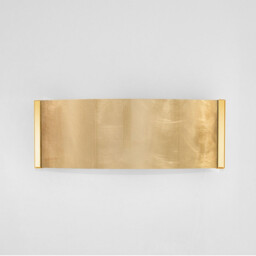 Emozione Glass Flush Wall Lamp 2 Light 24 Carat Gold - thumbnail 2