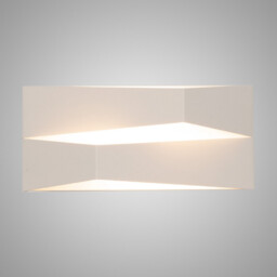 Fuji Wall Light 14W LED 3000K, 1250lm, White, 3yrs Warranty - thumbnail 2