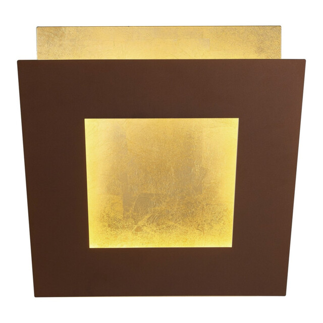 Dalia 40cm Wall Lamp, 40W LED, 3000K, 2800lm, Gold/Rust Brown, 3yrs Warranty - image 1