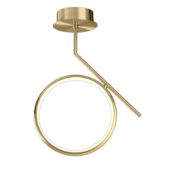 Olimpia Ceiling, 20W LED, 3000K, 1500lm, IP20, Satin Gold