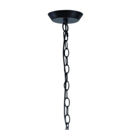 Argi Ceiling Pendant 4 Light Line E27 with Taupe Shades Brown Oxide - thumbnail 3