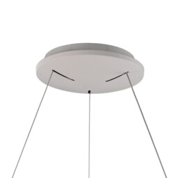 Niseko II Ring Pendant 38cm 30W LED, 2700K-5000K Tuneable, 2250lm, Remote Control & APP, White, 3yrs Warranty - thumbnail 3
