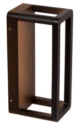 Lucide NARVIK - Wall light Outdoor - LED - 1x9,2W 3000K - IP65 - Black - thumbnail 1