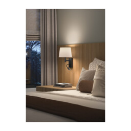 Metrica Shade Adjustable Reader Reading Wall Light Black E27 17.3W 2700K On-Off - thumbnail 2