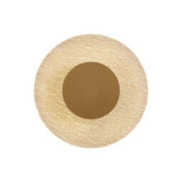 Jewel Wall Lamp 12W LED 3000K, 750lm, Gold Painted, 3yrs Warranty