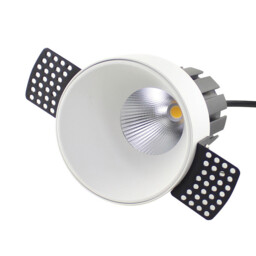 Zemen 8.2cm Recessed Downlight Sandy White LED 3000K 15W - thumbnail 1