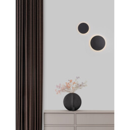 Cyrcle Integrated LED Wall Lamp Sandy Black Aluminium LED 22.5W 2300Lm 3000K - thumbnail 2