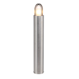 Paignton Outdoor Bollard Stainless Steel (Silver), IP55 - thumbnail 1