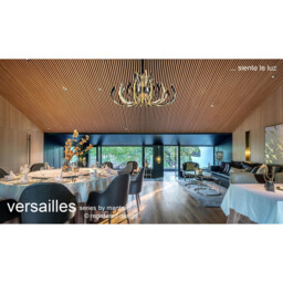 Versailles Wall LED Light 30W Dimmable, 1500lm, 3000K Polished Chrome/White Acrylic, 3yrs Warranty - thumbnail 5