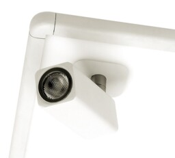 Ibiza Ceiling Spotlight  4 Head with Backlit Light 4x5W+20W LED Square White, 3000lm, 4000K - thumbnail 5