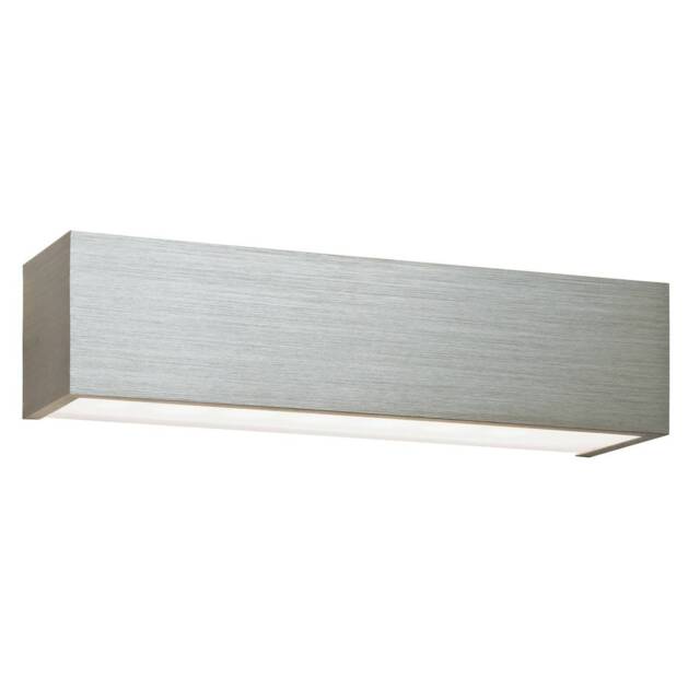 Shale 1 Light Indoor Wall Light Brushed Silver