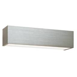 Shale 1 Light Indoor Wall Light Brushed Silver