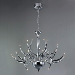 Llamas Pendant 24 Light G4 Polished Chrome Item Weight: 15.2kg - thumbnail 2