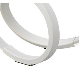 Infinity Blanco Table Lamp 12W LED 4000K, 1000lm, White/White Acrylic, 3yrs Warranty - thumbnail 3
