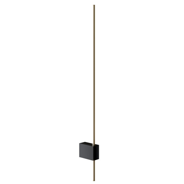 Maytoni Pars Integrated LED Wall Lamp Black, Gold 3000K - image 1