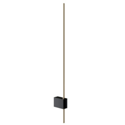 Maytoni Pars Integrated LED Wall Lamp Black, Gold 3000K - thumbnail 1