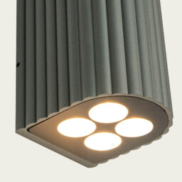 Arlina Outdoor Up Down Wall Lamp Graphite LED 3000K IP54 - thumbnail 3