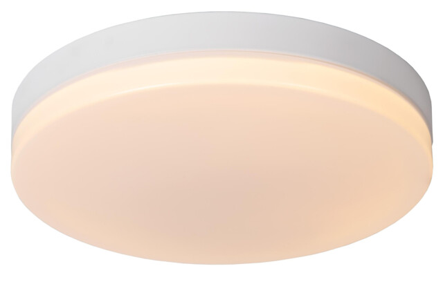 Biskit Modern Flush ceiling light Bathroom - Ø 40cm - LED - 1x36W 2700K - IP44 - White - image 1