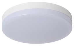 Biskit Modern Flush ceiling light Bathroom - Ø 40cm - LED - 1x36W 2700K - IP44 - White - thumbnail 2