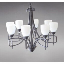 Ortona Pendant 8 Light E14 Russet Brown - thumbnail 2